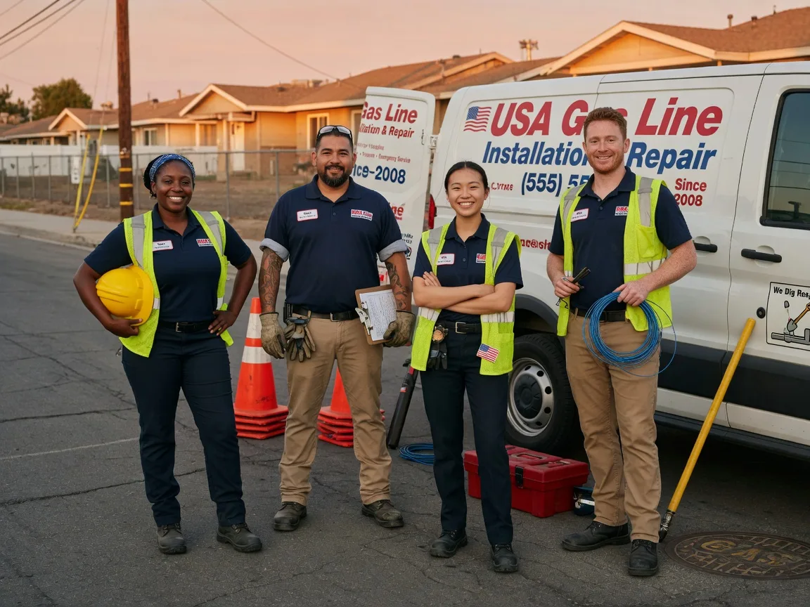 Gas Line Installation company in Rantoul, IL